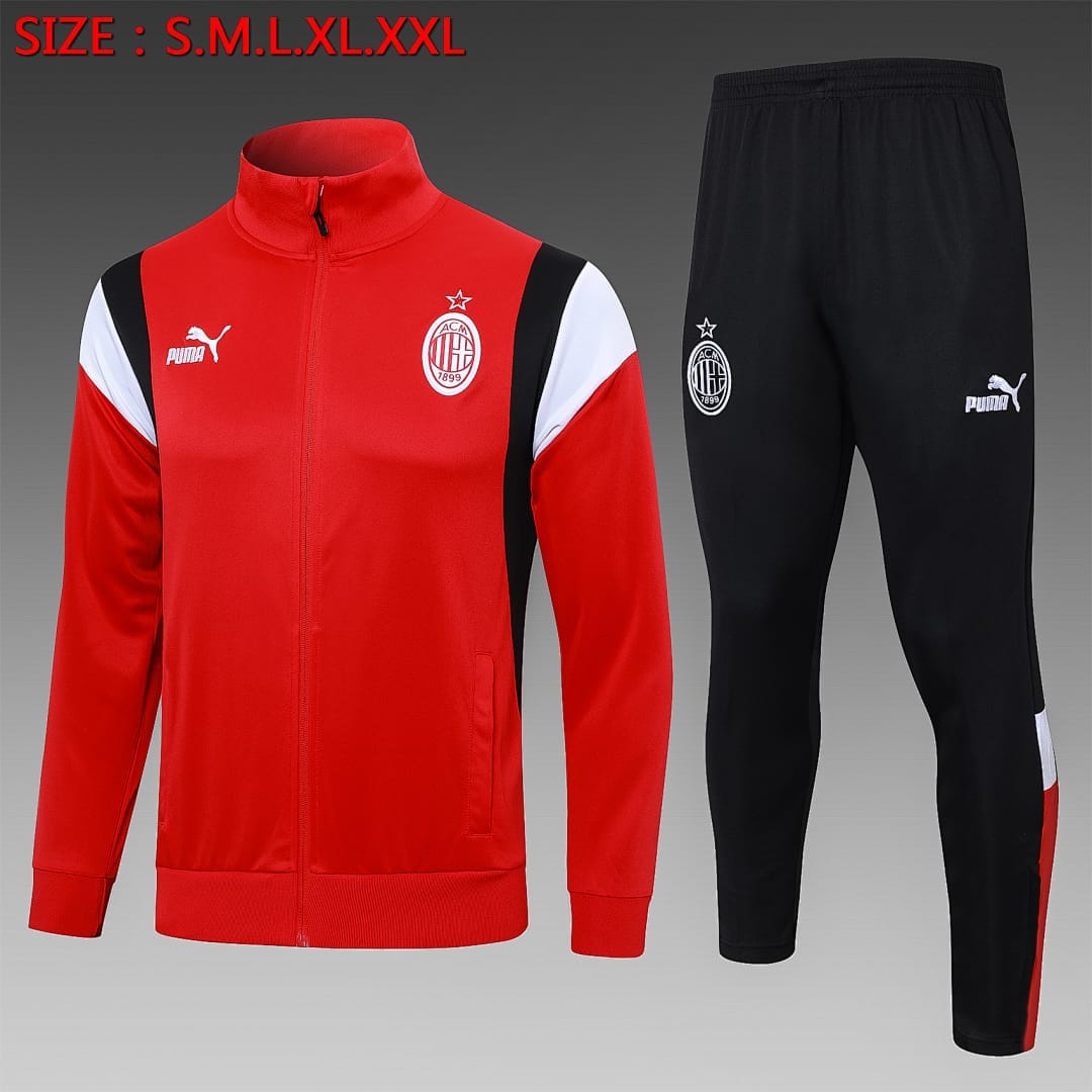 AC Milan 23/24 Chaqueta · Rojo