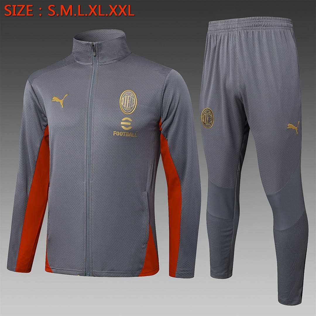 AC Milan 24/25 Chaqueta · Gris