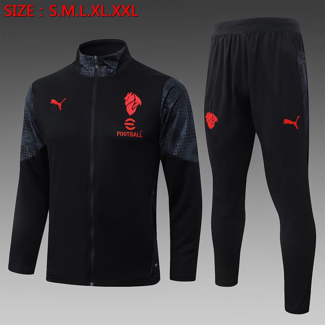 AC Milan 25/26 Chaqueta · Negro