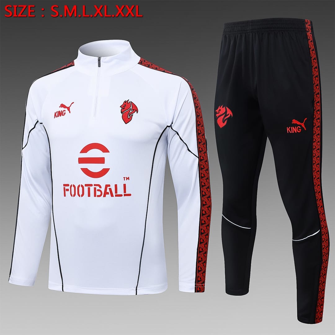 AC Milan 25/26 Sudadera · Blanco