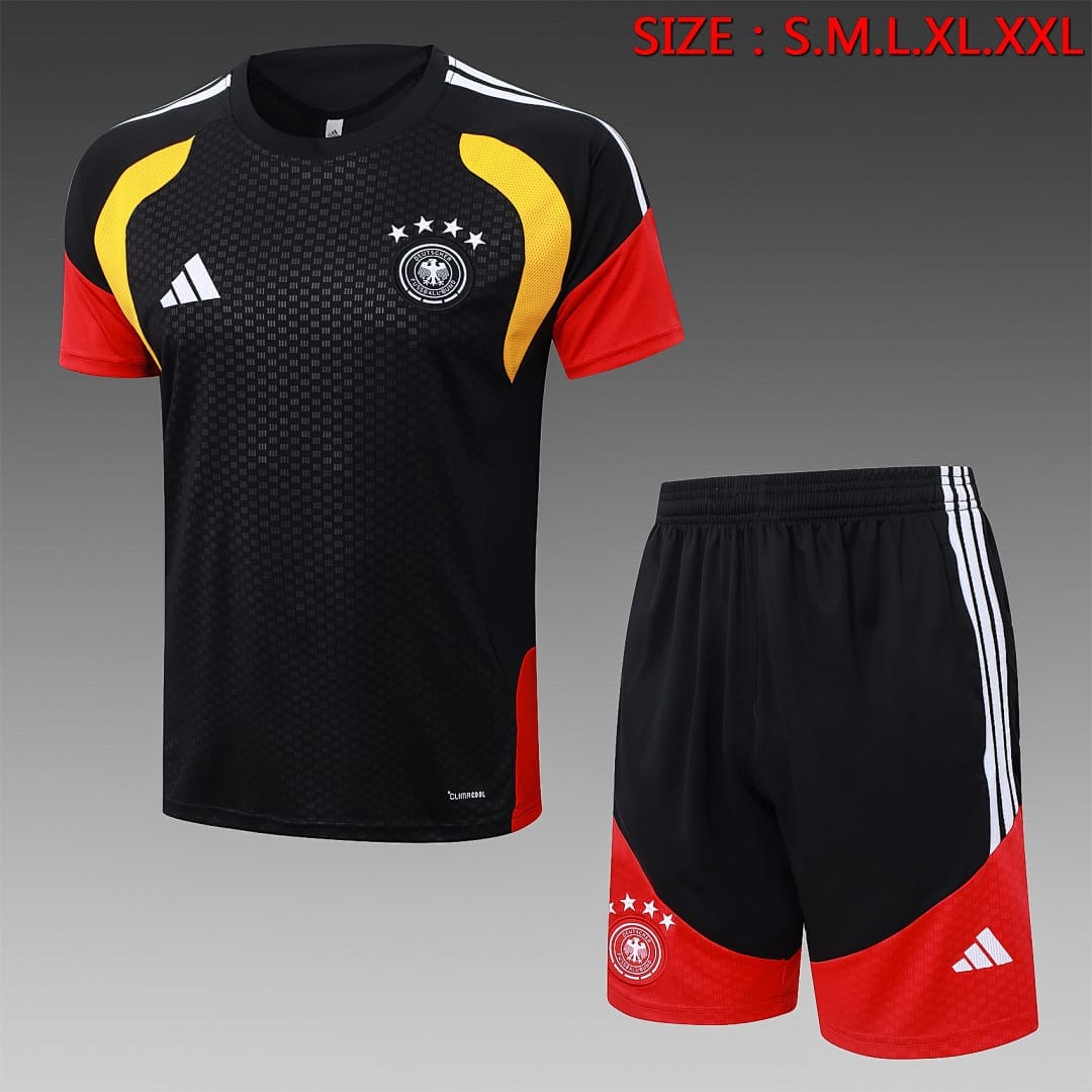 Alemania 26/27 Camiseta Entrenamiento · Negro
