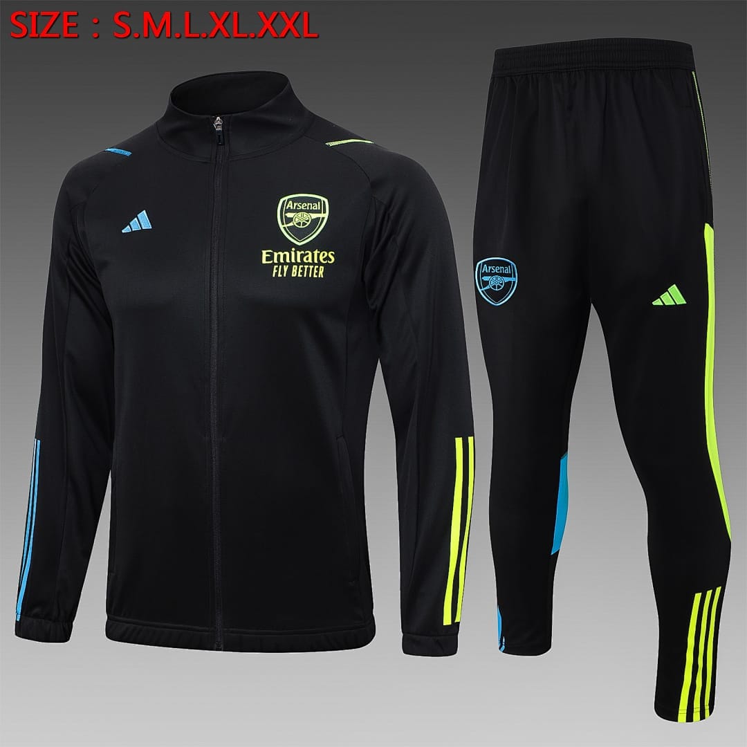 Arsenal 23/24 Chaqueta · Negro