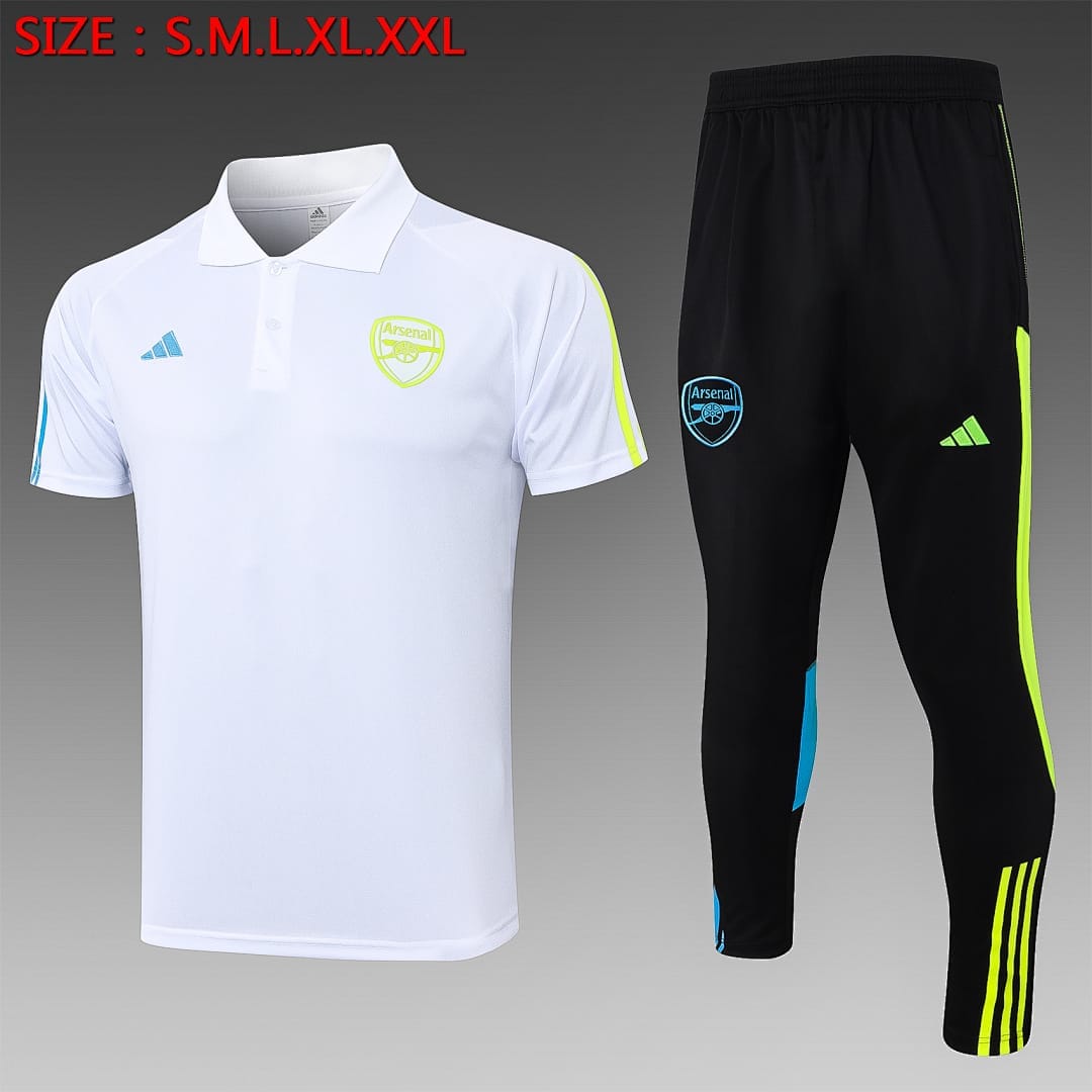 Arsenal 23/24 Polo · Blanco