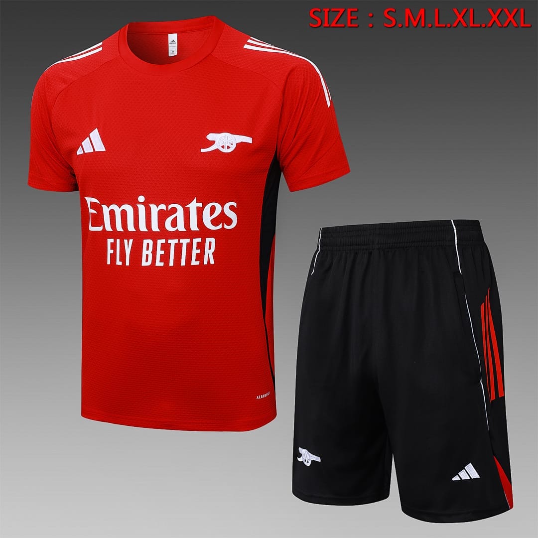 Arsenal 25/26 Camiseta Entrenamiento · Rojo