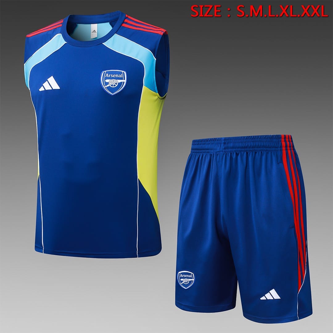 Arsenal 25/26 Chaleco · Azul