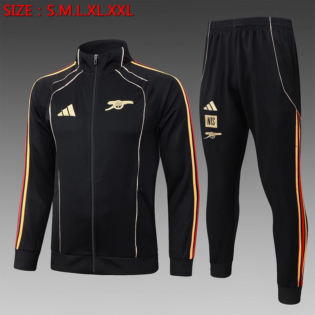 Arsenal 25/26 Chaqueta · Negro
