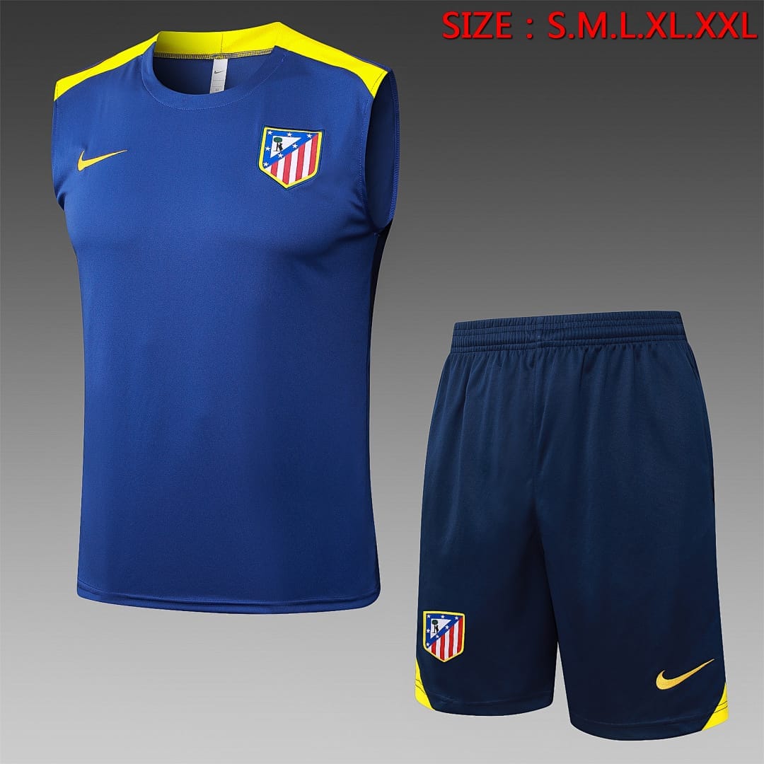 Atlético de Madrid 25/26 Chaleco · Azul Marino