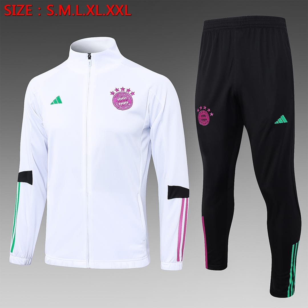 Bayern Múnich 23/24 Chaqueta · Blanco