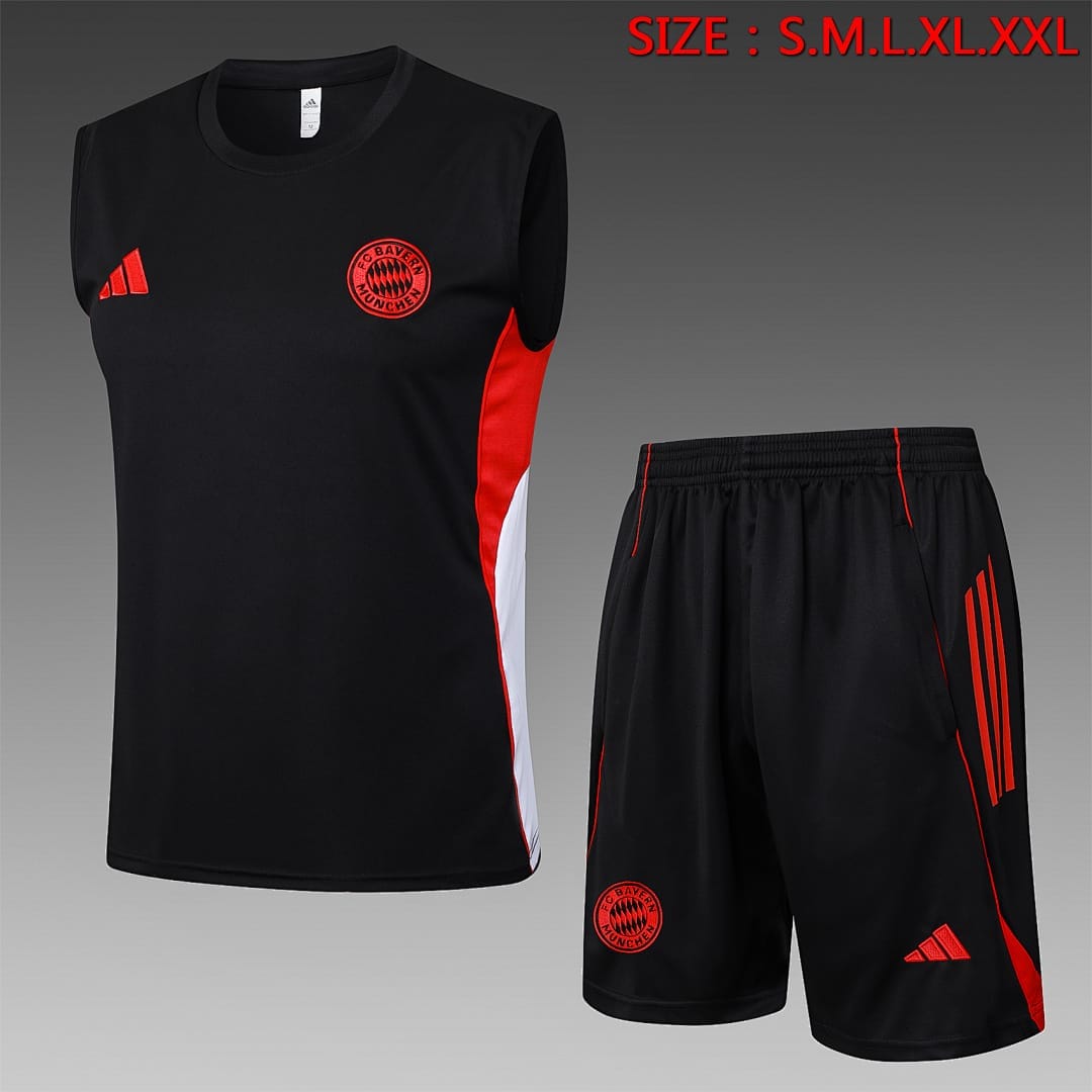 Bayern Múnich 25/26 Chaleco · Negro