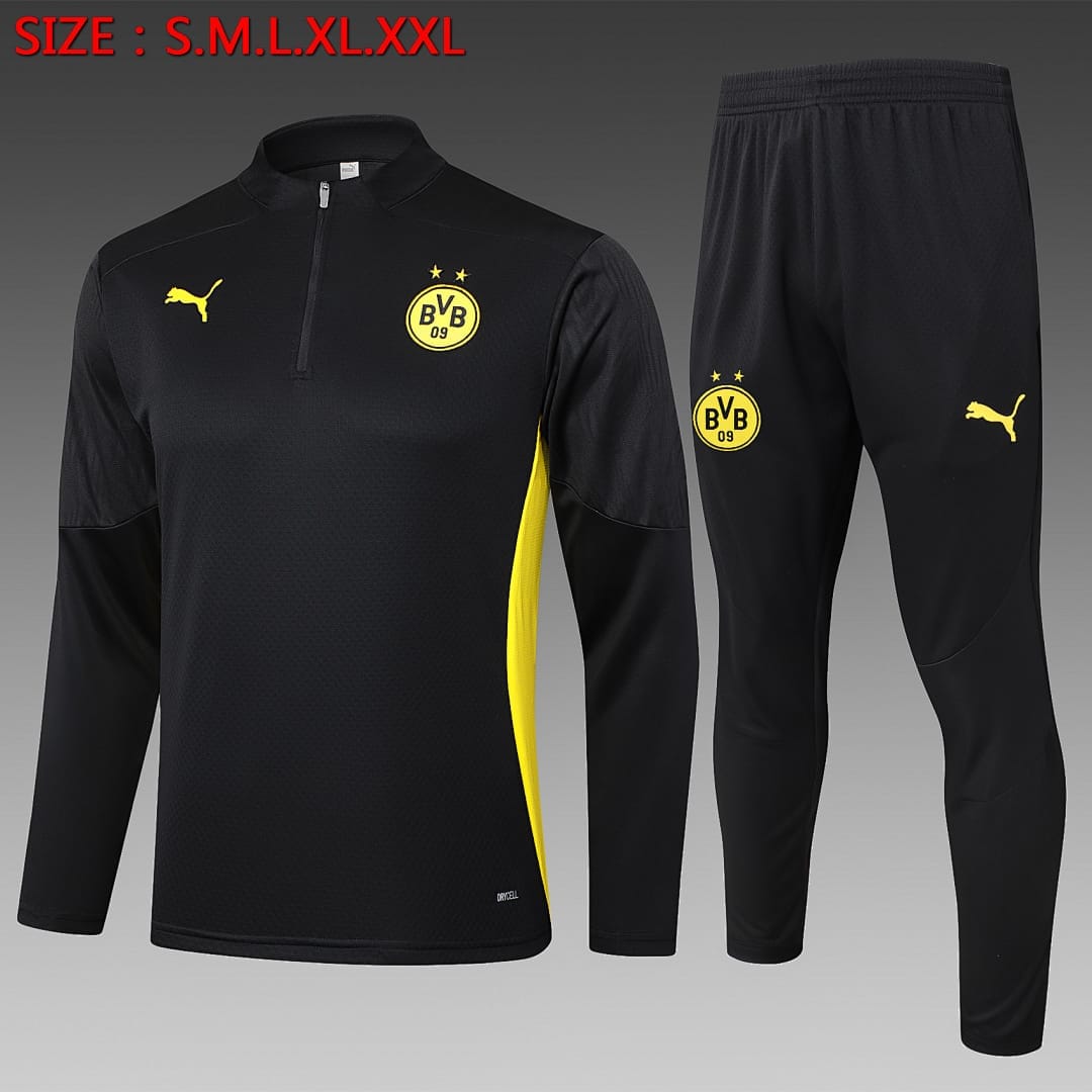 Borussia Dortmund 24/25 Sudadera · Negro