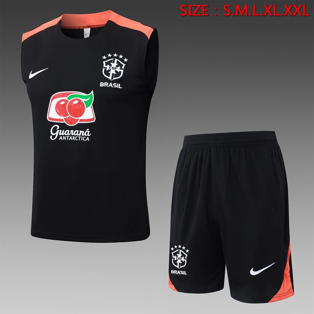 Brasil 25/26 Chaleco · Negro