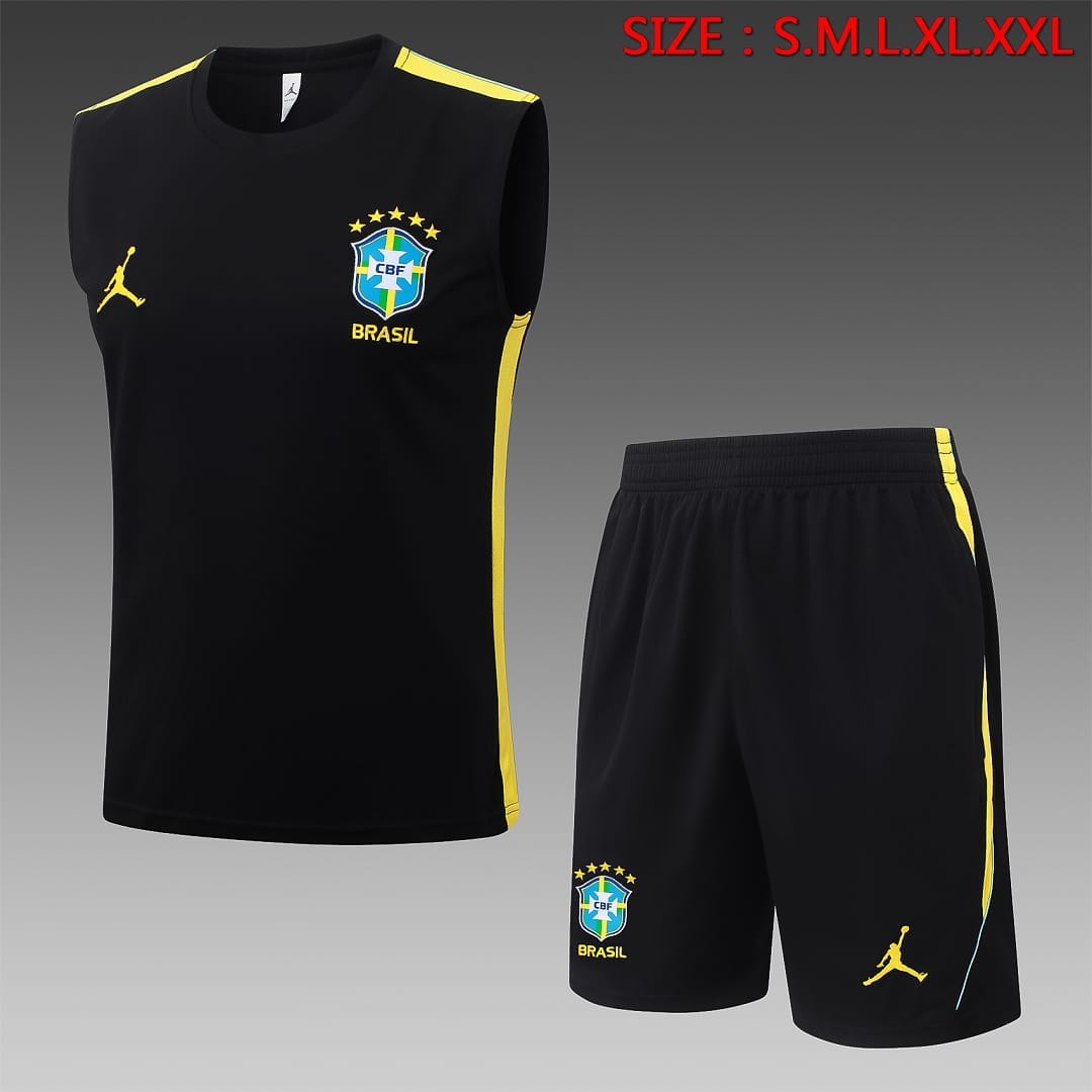Brasil 26/27 Chaleco · Negro