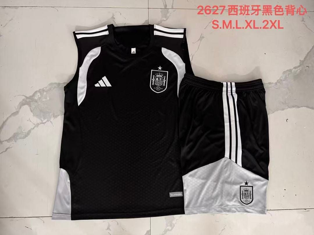 España 26/27 Chaleco · Negro