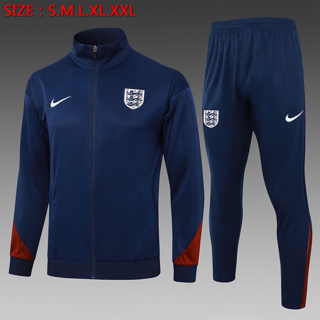 Inglaterra 24/25 Chaqueta · Azul Rey