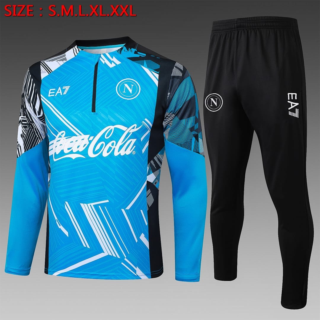 Napoli 24/25 Sudadera · Celeste