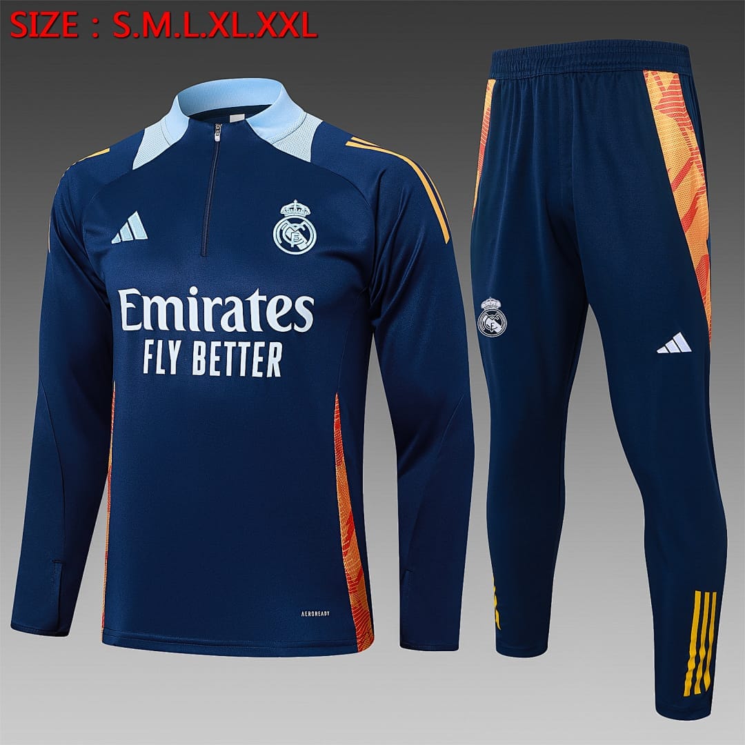Real Madrid 24/25 Sudadera · Azul Rey