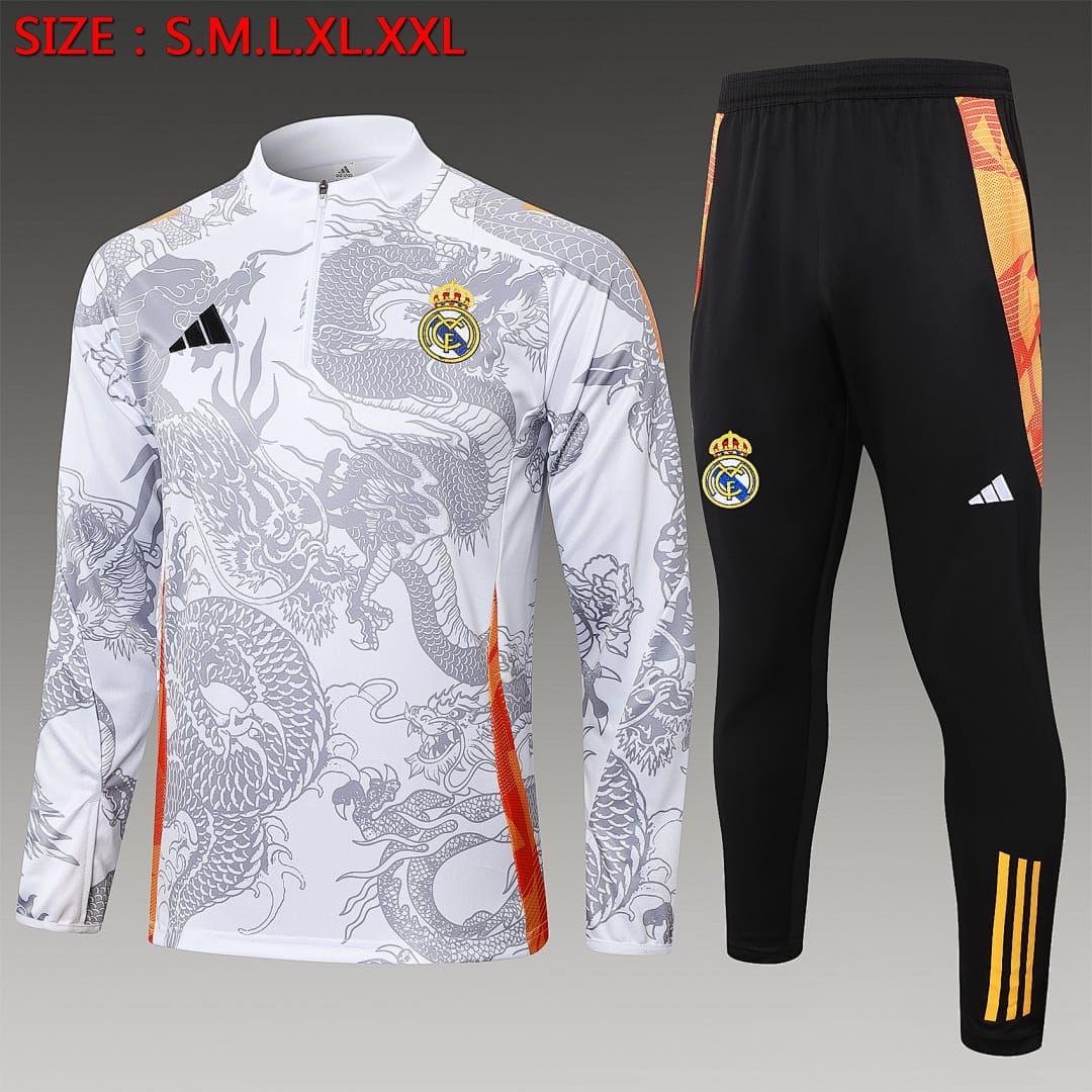 Real Madrid 24/25 Sudadera · Blanco