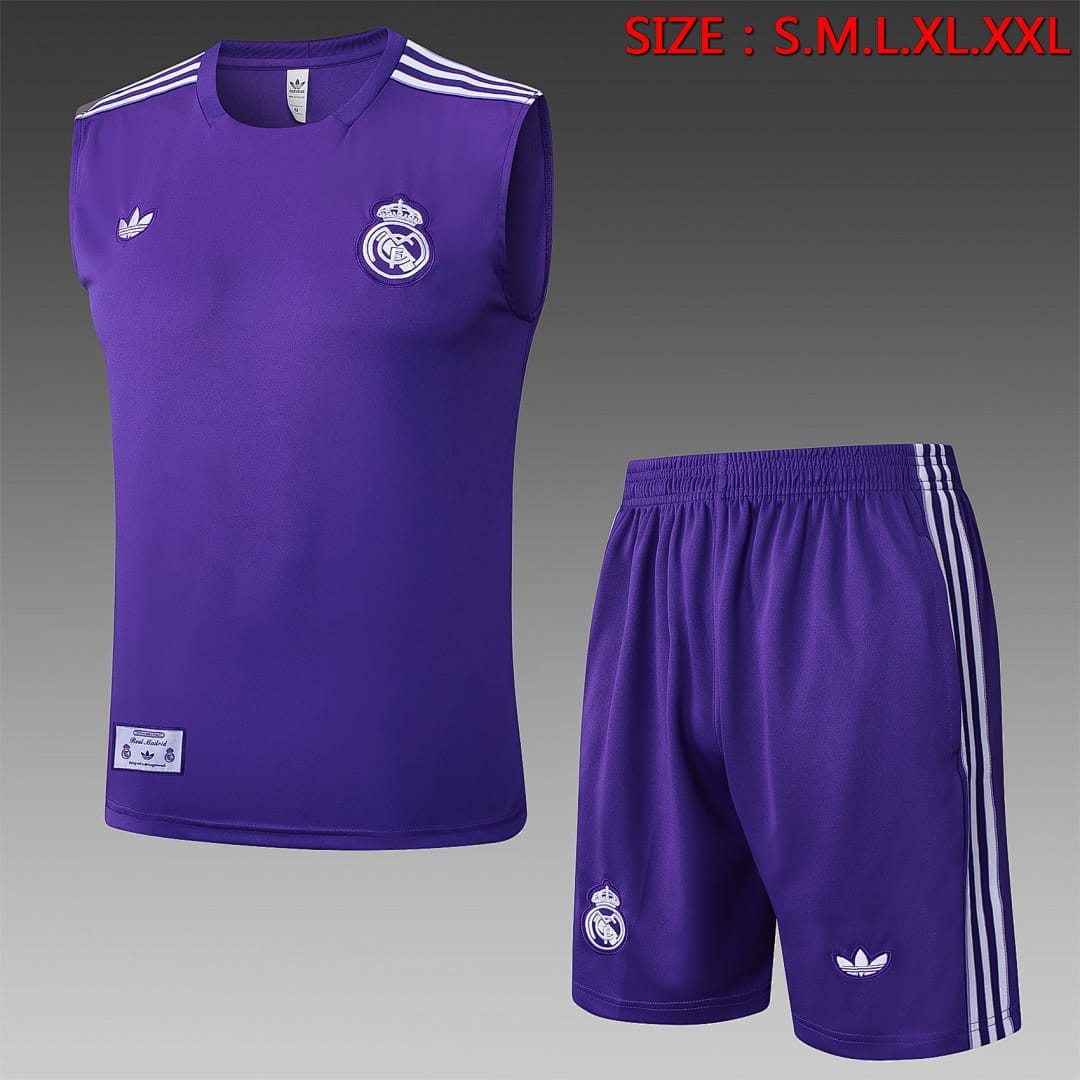 Real Madrid 25/26 Chaleco · Morado