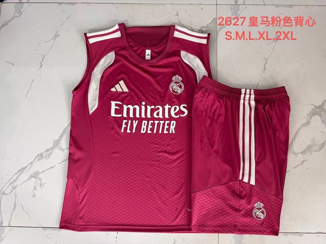 Real Madrid 26/27 Chaleco · Rosado