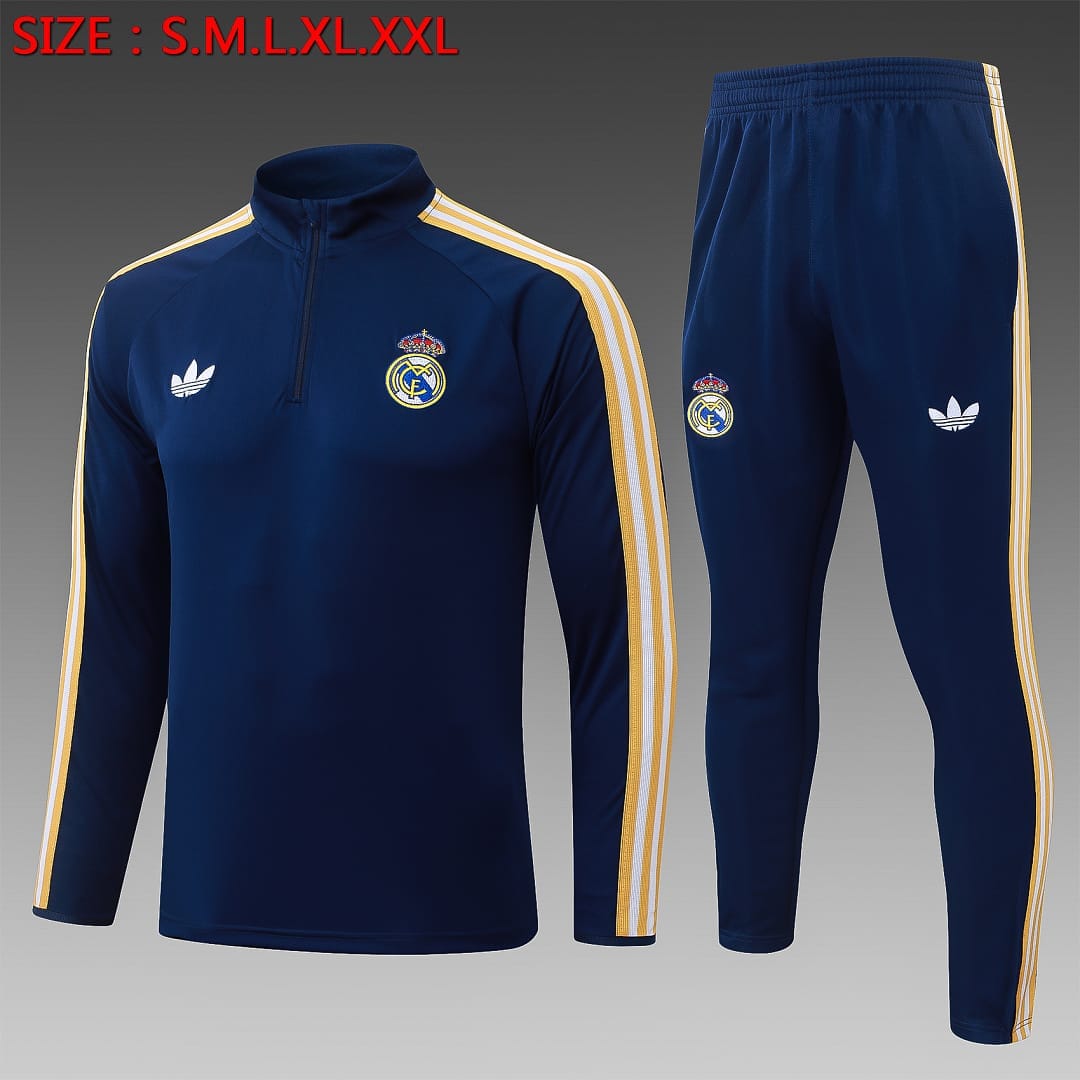 Real Madrid 26/27 Sudadera · Azul Rey