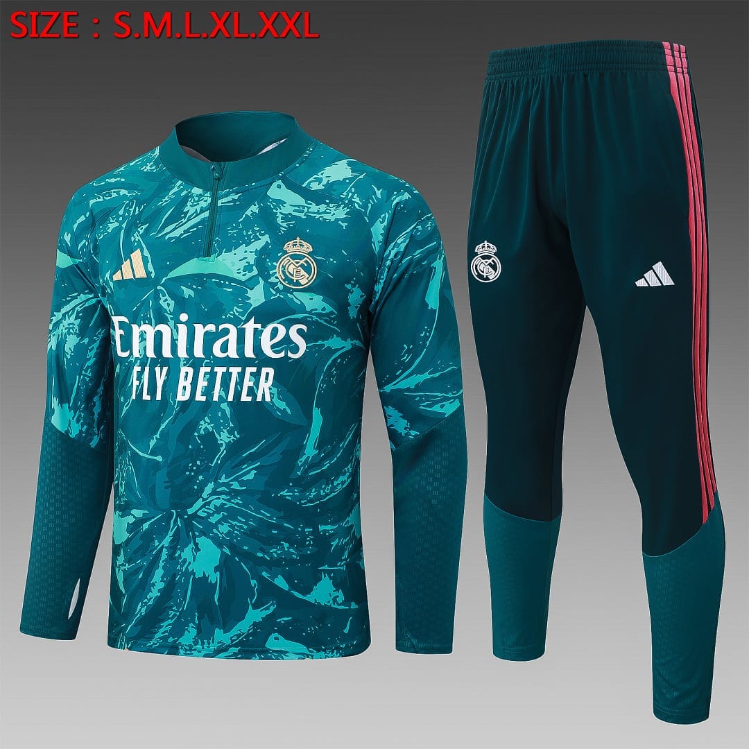 Real Madrid 26/27 Sudadera · Verde Oscuro