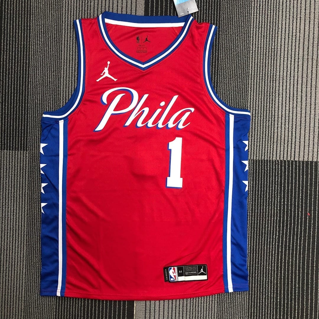 76ers Edición Jordan Rojo