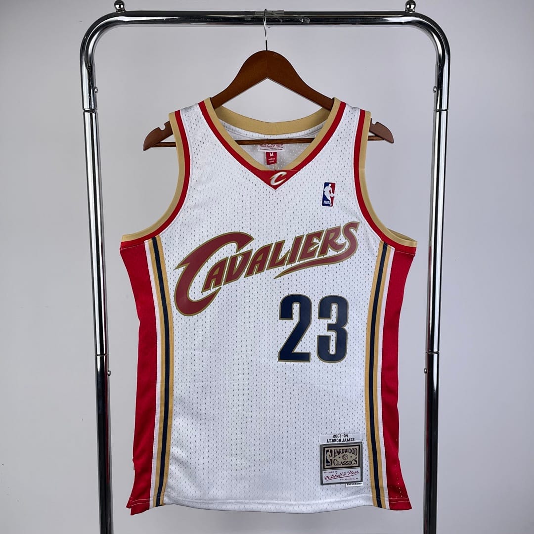 Cavaliers 03/04 Retro Mitchell & Ness Blanco