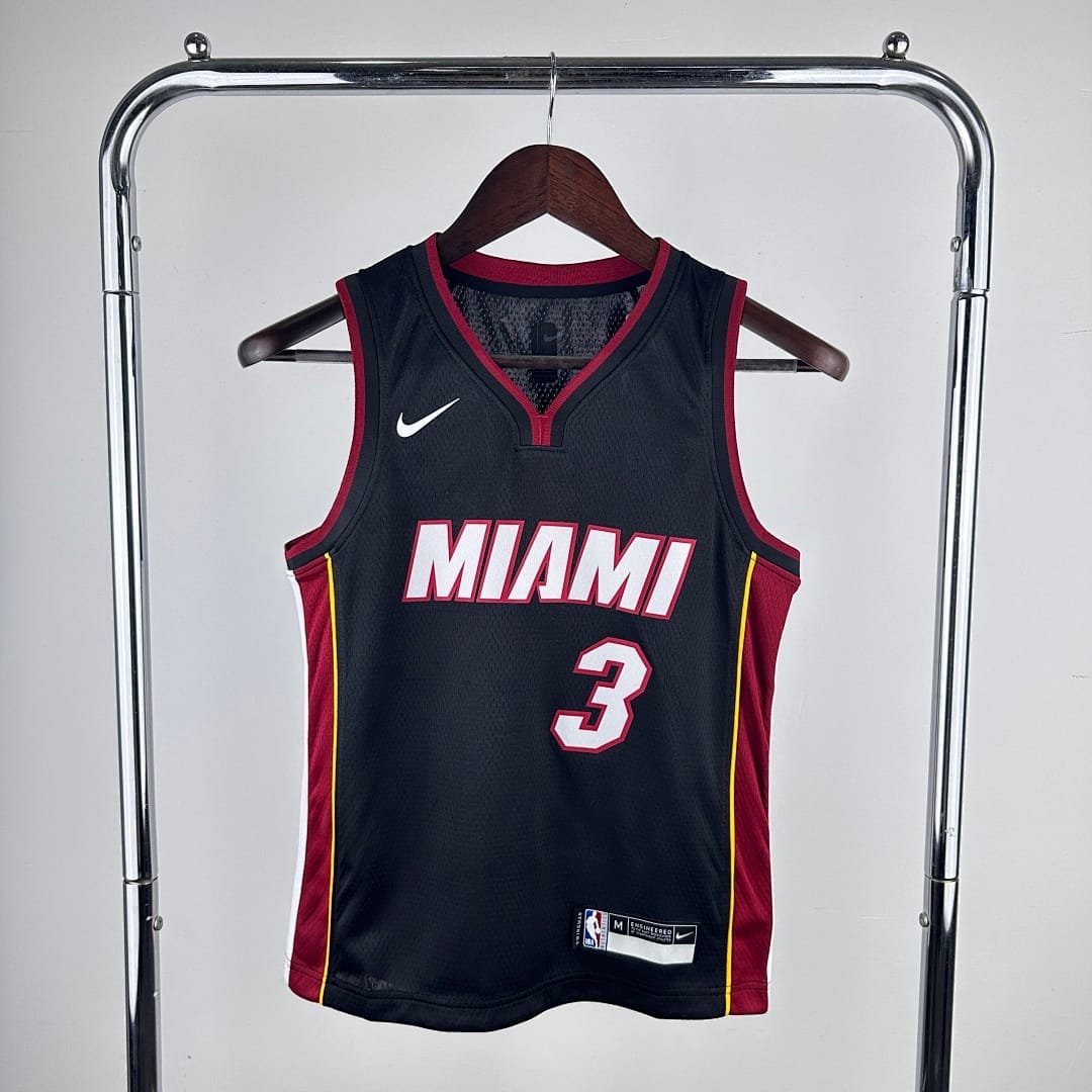 Heat Negro Cuello V de Niños