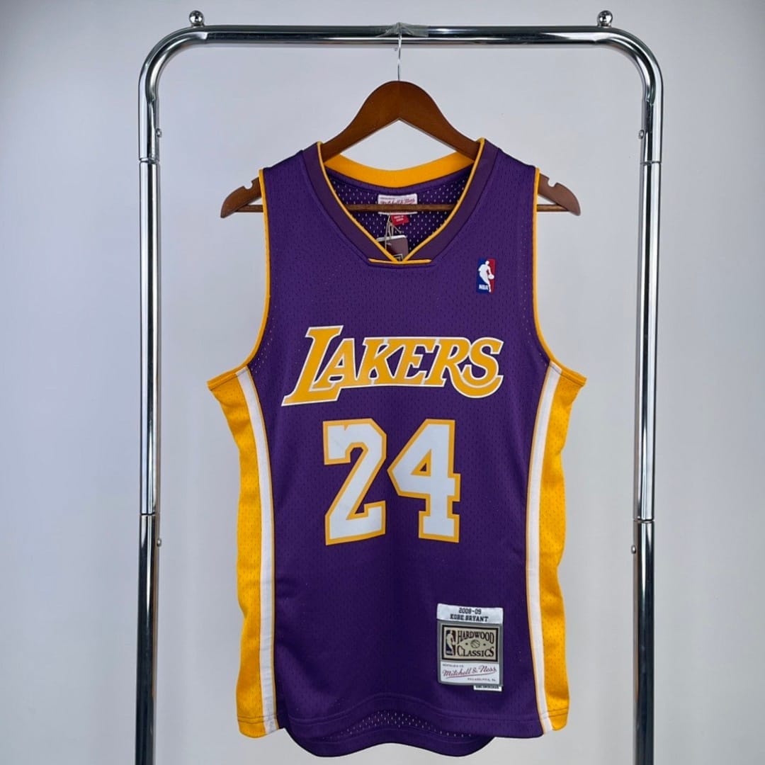 Lakers 08/09 Retro Mitchell & Ness Morado Cuello V