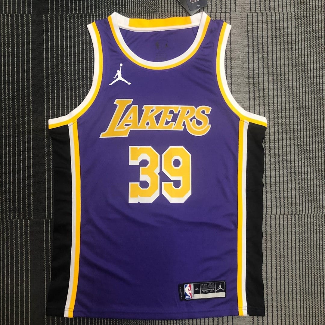 Lakers Edición Jordan Morado Cuello Redondo