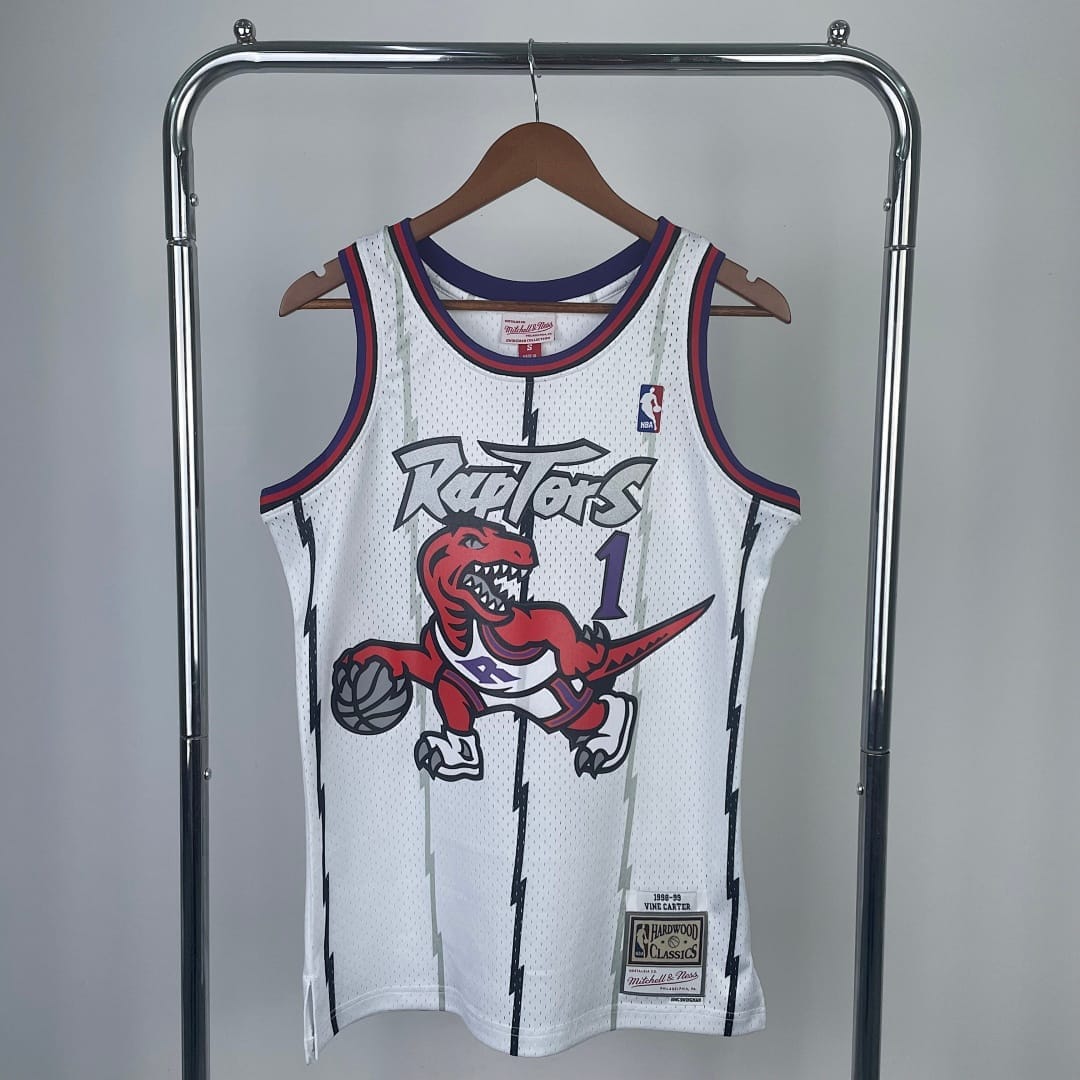 Raptors 98/99 Retro Mitchell & Ness Blanco