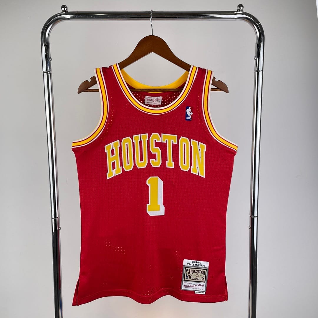 Rockets 04/05 Retro Mitchell & Ness Rojo