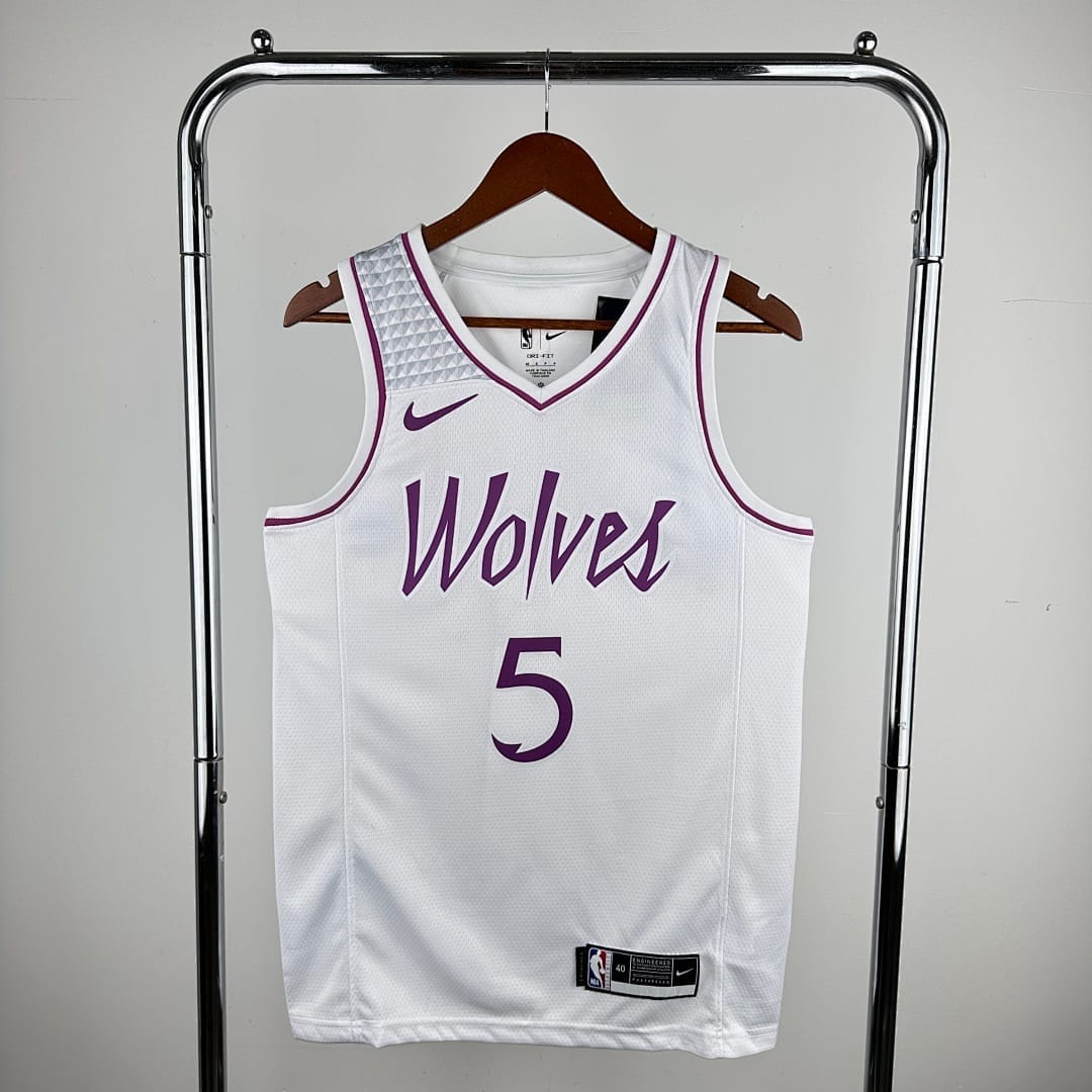 Timberwolves Rosa Blanco