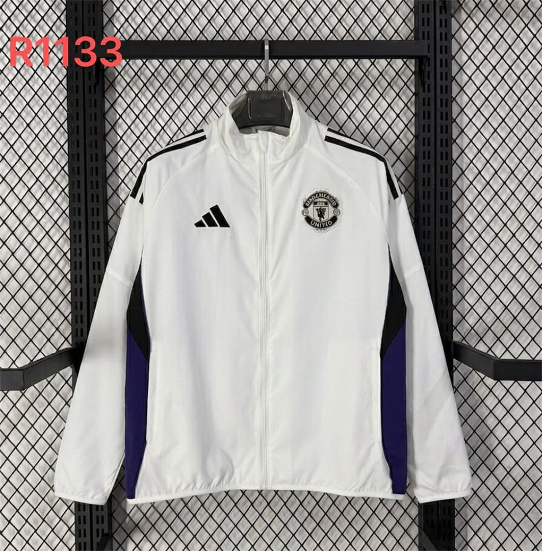 Manchester United Rompevientos · Blanco