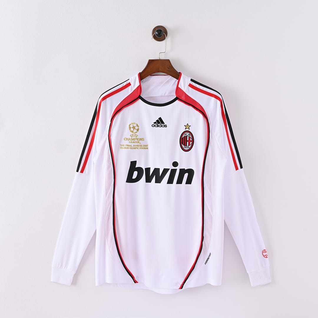 AC Milan 06/07 Visitante Manga Larga