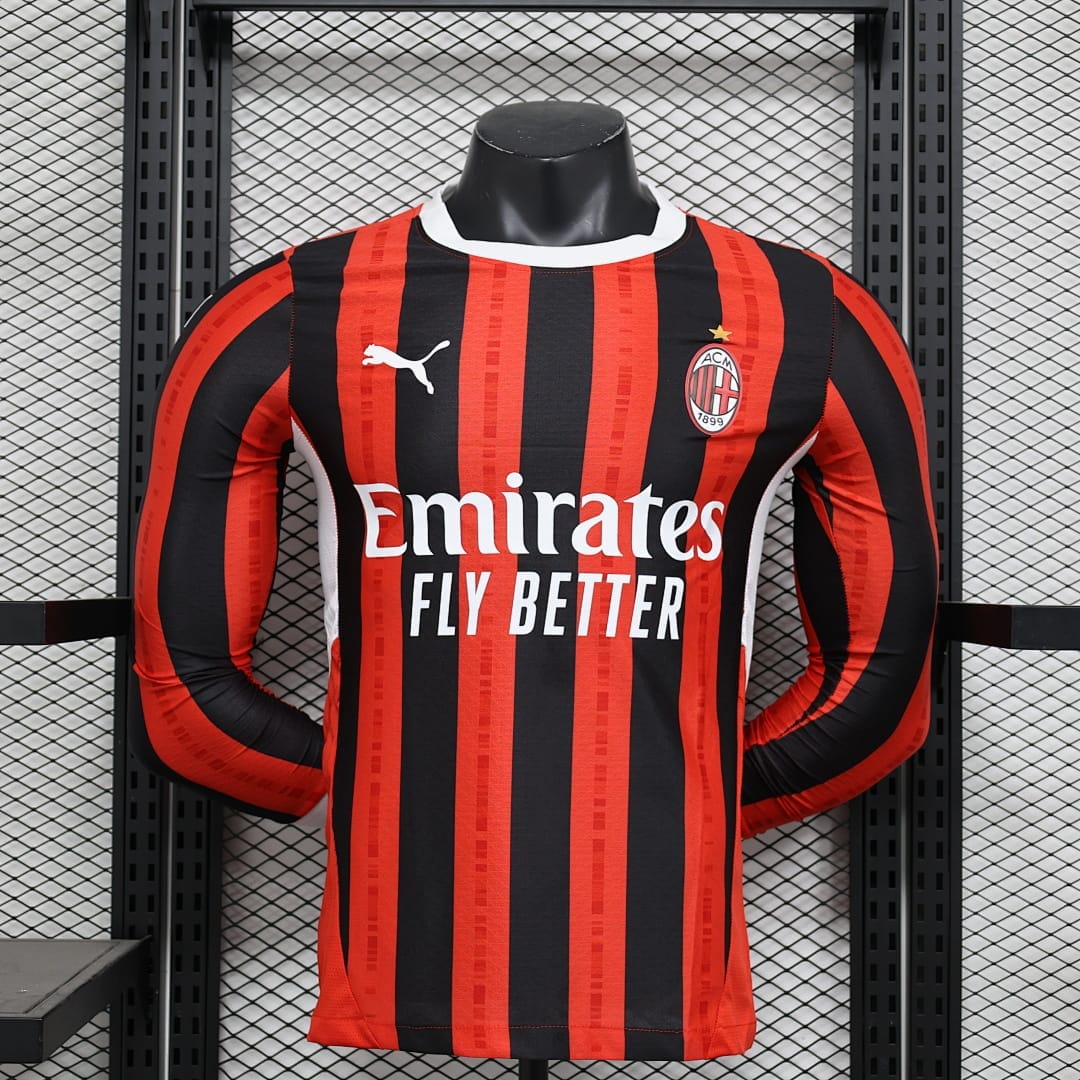 AC Milan Local Manga Larga
