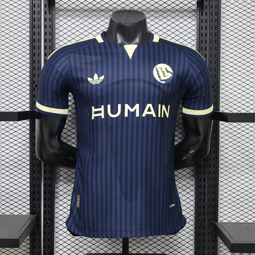Al-Nassr 26/27 Tercera Equipación Azul Oscuro con Publicidad
