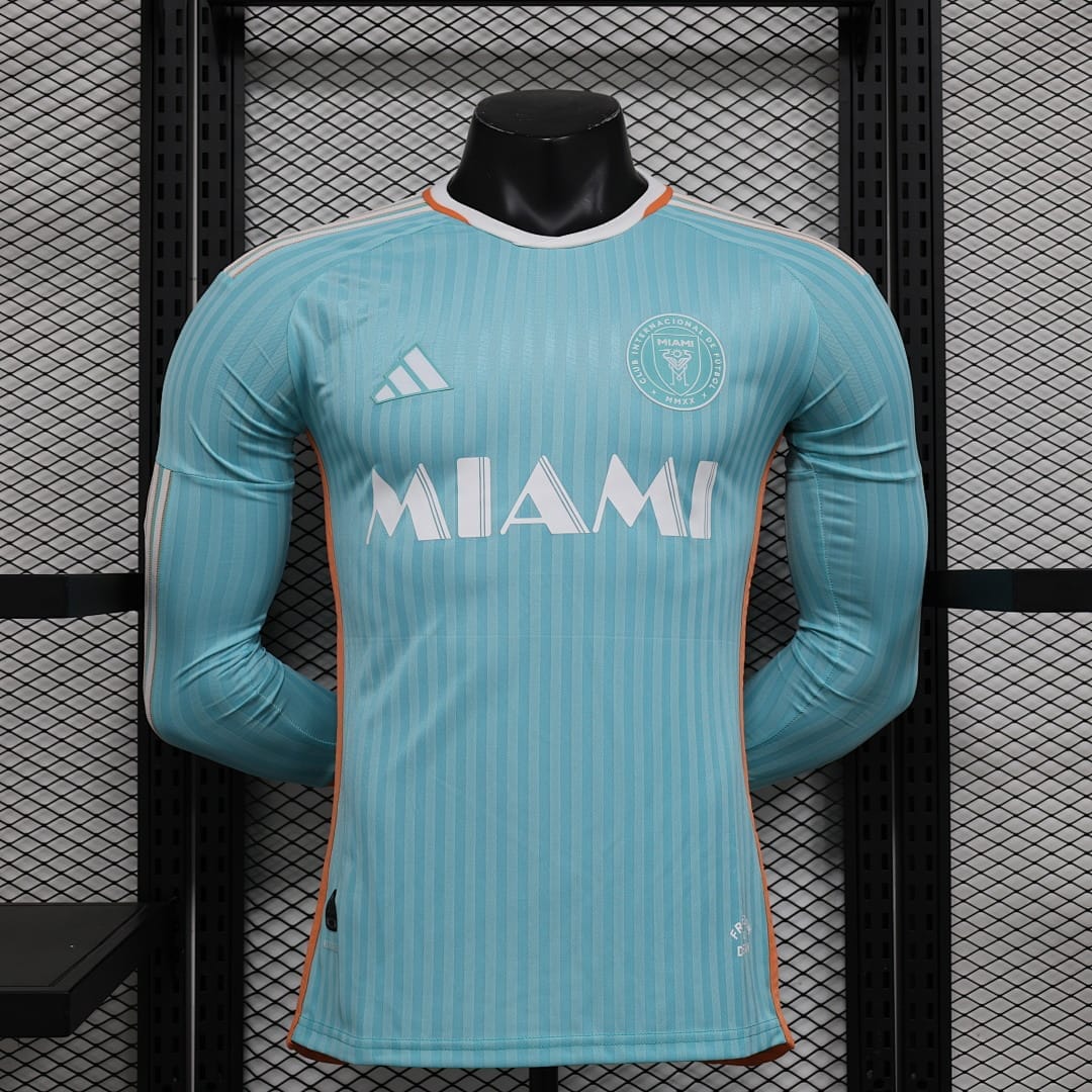 Inter Miami Tercera Equipación Manga Larga · Diseño 2